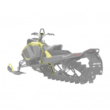 Can-am  Bombardier Reglaj limitator cu chinga (modele REV Gen4 cu ridicare de 210 mm si suspensie spate tMotion (cu exceptia Summit & Freeride 146 "), 2018 si anterioare)