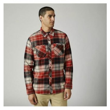 FOX GRAINZ UTILITY FLANNEL [RD CLY]