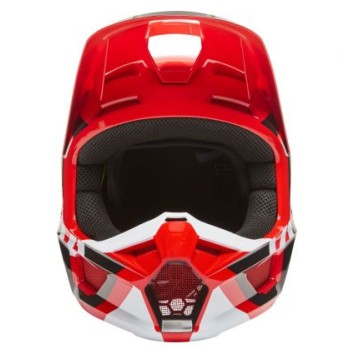 FOX V1 LUX HELMET, ECE [FLO RED]