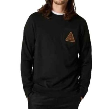 FOX SHINBONE CREW FLEECE [BLK]
