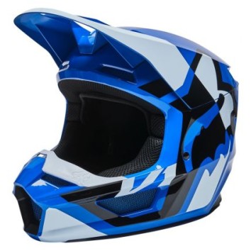 FOX V1 LUX HELMET, ECE [BLU]
