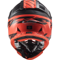 LS2 MX437 FAST EVO ROAR MATT BLACK RED