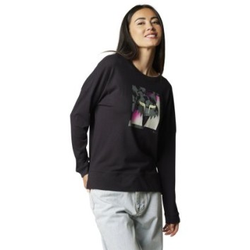 FOX DETONATE LS KNIT TOP [BLK]