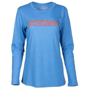 KLIM Frost LS T Azure Blue - Chili Pepper