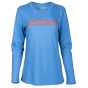 KLIM Frost LS T Azure Blue - Chili Pepper